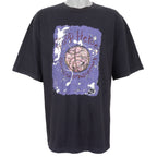 Nike - Black Hoop Heroes T-Shirt 1990s X-Large Vintage Retro
