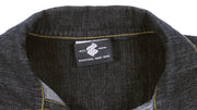 Rocawear - Black Spell-Out Button-Up Jacket 1999 Medium Vintage Retro