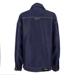 FUBU - Blue Jean Zip-Up Jacket 1990s XX-Large Vintage Retro