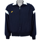 Nike - Blue with White Geo Tech Windbreaker 1990s Large Vintage Retro