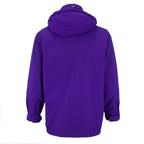 FILA - Purple Button-Up Hooded Jacket 1990s Large Vintage Retro
