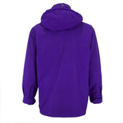 FILA - Purple Button-Up Hooded Jacket 1990s Large Vintage Retro