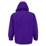 FILA - Purple Button-Up Hooded Jacket 1990s Large Vintage Retro