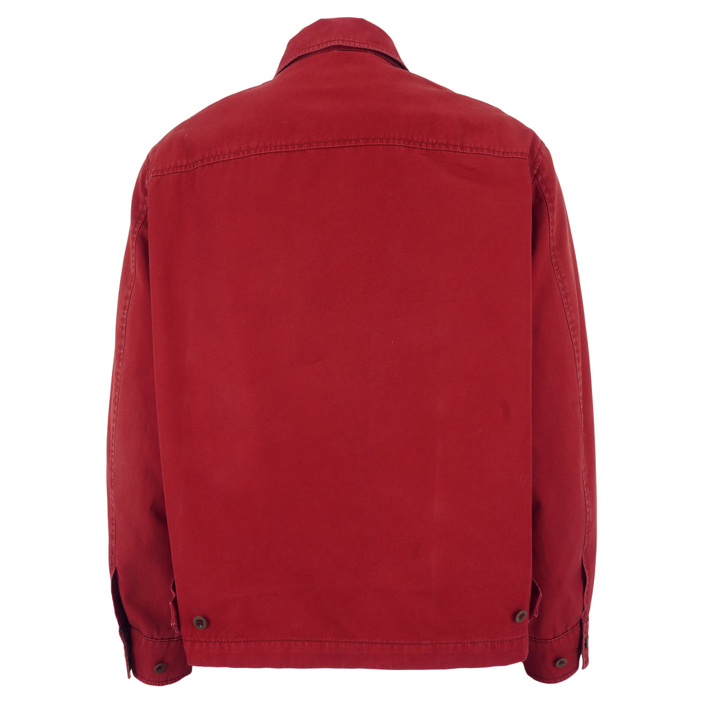 Ralph Lauren (Polo) - Red Harrington Jacket Large Vintage Retro