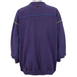 FUBU - Blue Big Spell-Out Crew Neck Sweatshirt 1990s XX-Large Vintage Retro