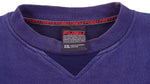 FUBU - Blue Big Spell-Out Crew Neck Sweatshirt 1990s XX-Large Vintage Retro
