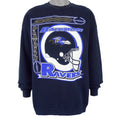 NFL - Baltimore Ravens Crew Neck Sweatshirt 2000 X-Large Vintage Retro Football