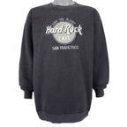 Vintage (Hard Rock) - San Francisco Embroidered Crew Neck Sweatshirt 1990s Large Vintage Retro