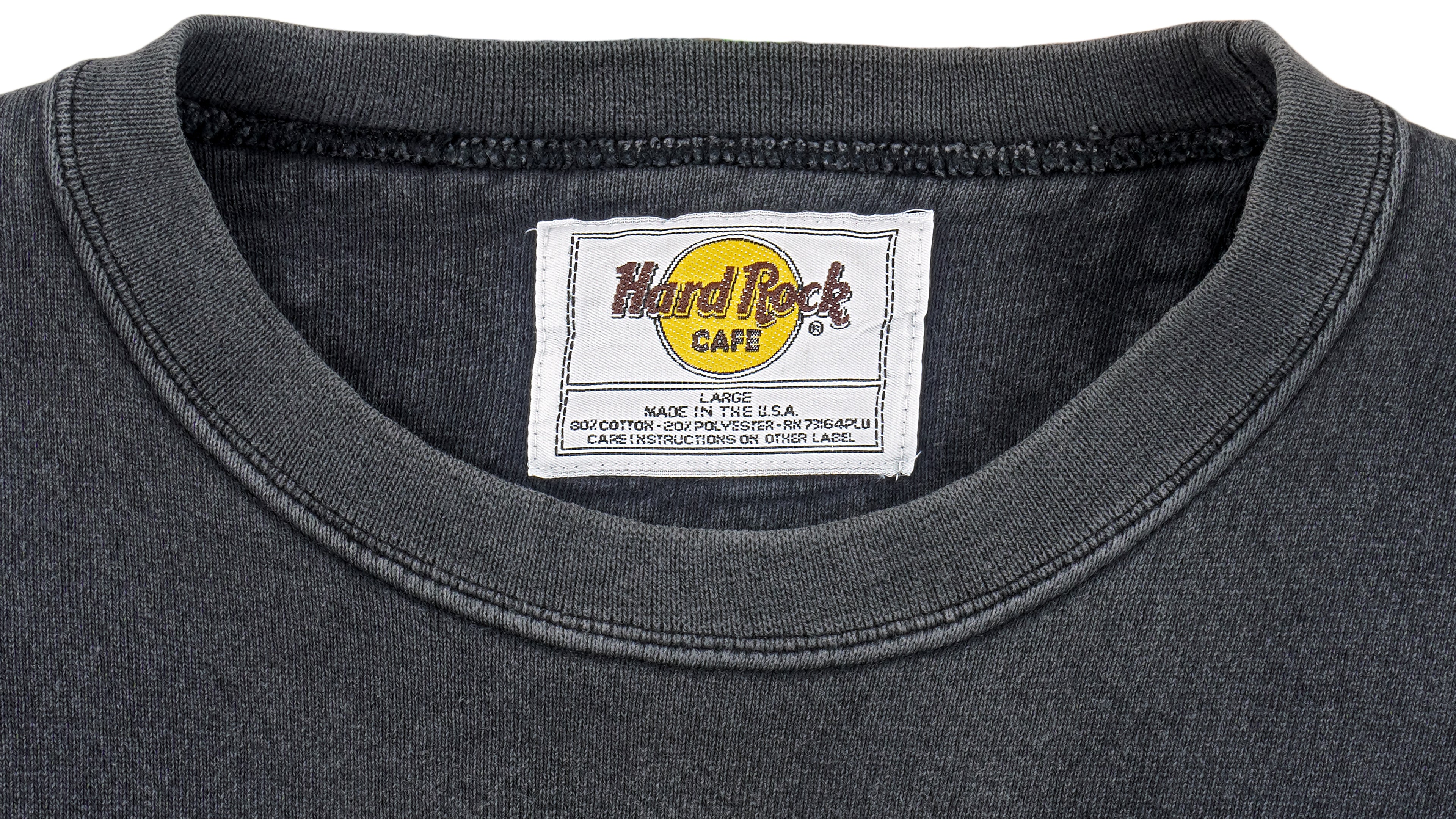 Vintage (Hard Rock) - San Francisco Embroidered Crew Neck Sweatshirt 1990s Large Vintage Retro