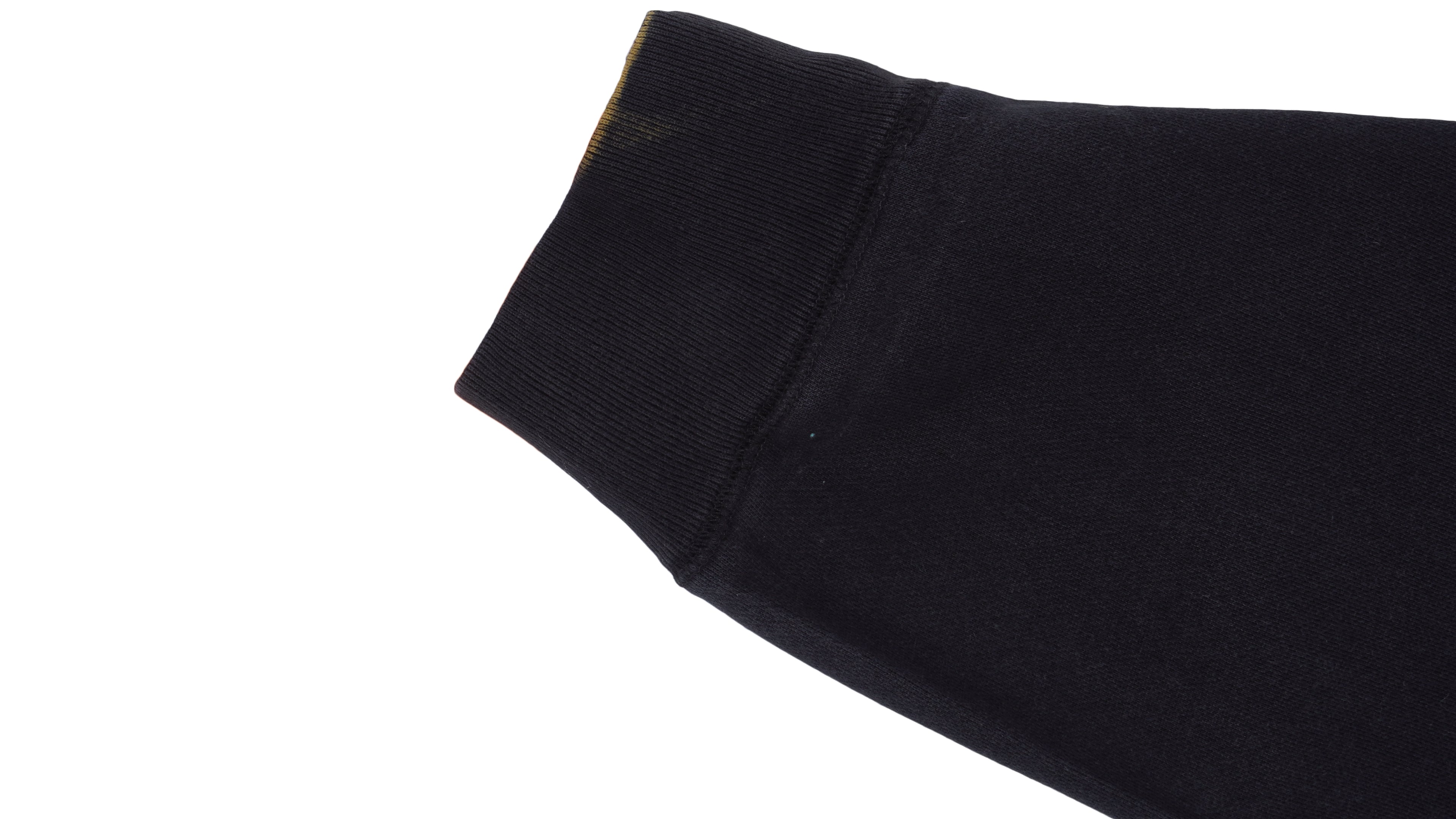 Ralph Lauren - Black Spell-Out Crew Neck Sweatshirt 1990s Large Vintage Retro