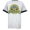 MLB (Trench) - Oakland Athletics Spell-Out T-Shirt 1993 X-Large Vintage Retro Baseball
