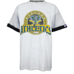 MLB (Trench) - Oakland Athletics Spell-Out T-Shirt 1993 X-Large