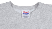 Vintage (Hanes) - Grey Rain Forest Crew Neck Sweatshirt 1990s Medium Vintage Retro