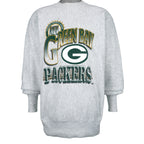 NFL (Trench) - Green Bay Packers Crew Neck Sweatshirt 1990s X-Large Vintage Retro Football