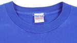 MLB (True-Fan) - New York Mets Spell-Out T-Shirt 1995 Large Vintage Retro Baseball