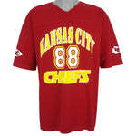 NFL (Sport Attack) - Kansas City Chiefs, Gonzalez No. 88 T-Shirt 2000 X-Large