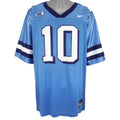 Nike - North Carolina Tar Heels #10 Jersey T-Shirt 1990s X-Large Vintage Retro Football