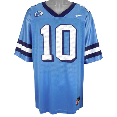 Nike - North Carolina Tar Heels No.10 Football Jersey 1990s X-Large