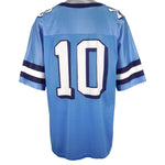 Nike - North Carolina Tar Heels #10 Jersey T-Shirt 1990s X-Large Vintage Retro Footbll