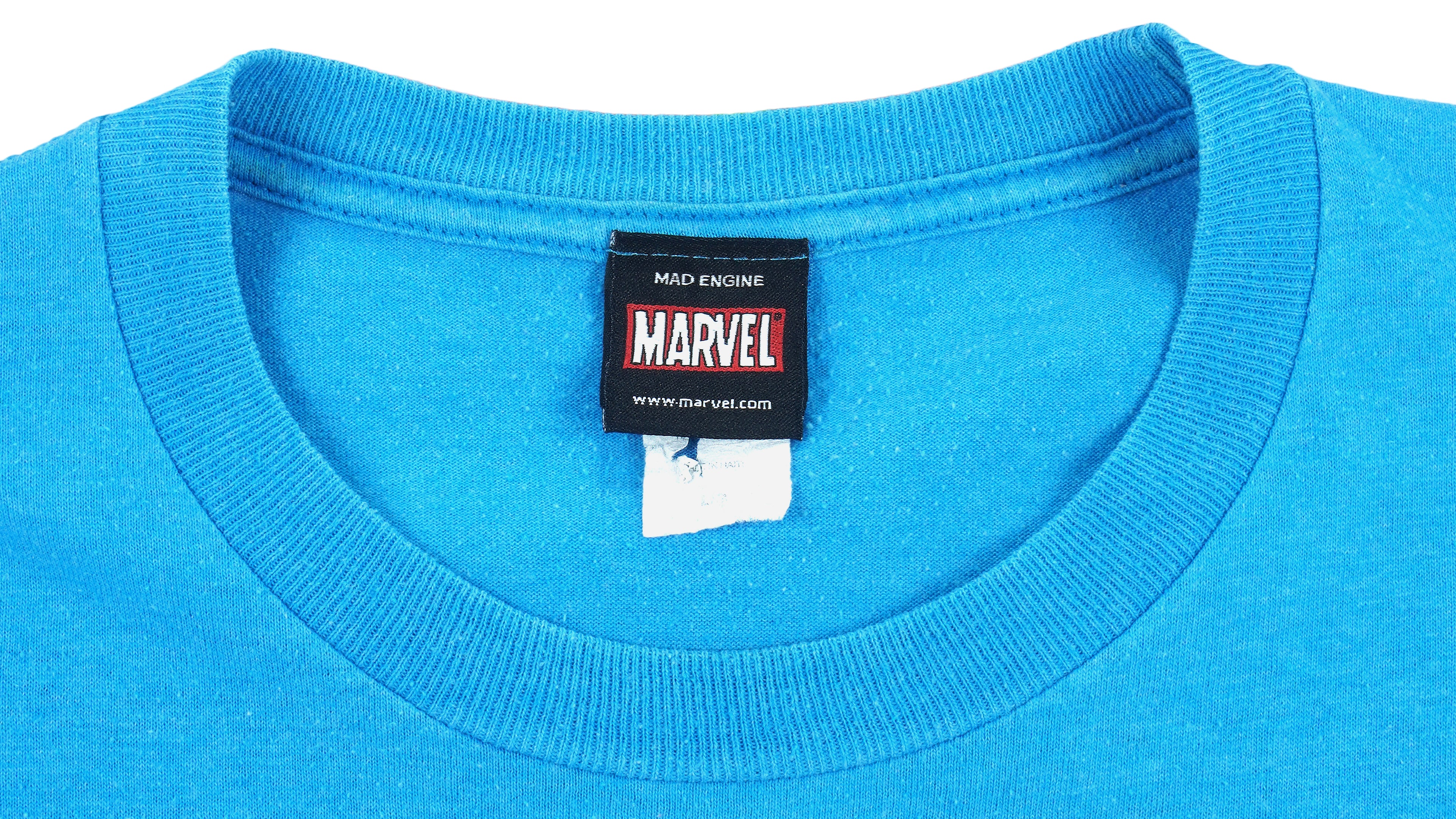 Marvel - Blue Spiderman and Friends T-Shirt Large Vintage Retro