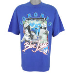 MLB (Harley) - Toronto Blue Jays Spell-Out T-Shirt 1992 Large