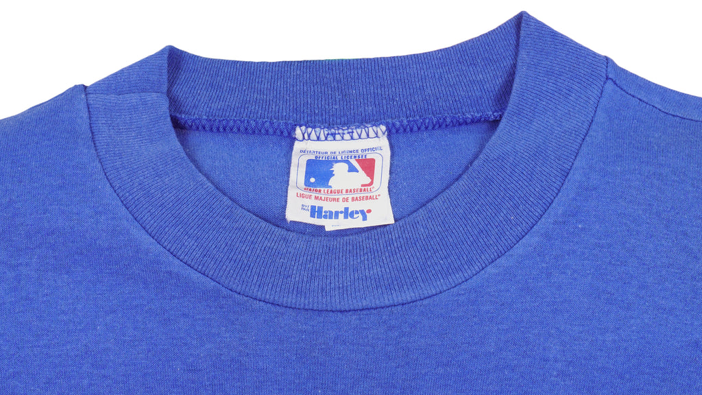 MLB (Harley) - Toronto Blue Jays Spell-Out T-Shirt 1992 Large
