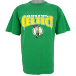 NBA (Nutmeg) - Green Boston Celtics Spell-Out T-Shirt 1990s Large