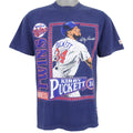 MLB (Nutmeg) - Minnesota Twins, Kirby Puckett T-Shirt 1990s Medium Vintage Retro Baseball