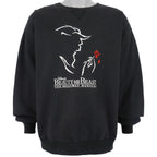Disney - Beauty And The Beast Musical Embroidered Crew Neck Sweatshirt 1990s X-Large Vintage Retro