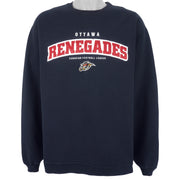 NFL (Bulletin) - Ottawa Renegades Crew Neck Sweatshirt 1990s Large Vintage Retro Football