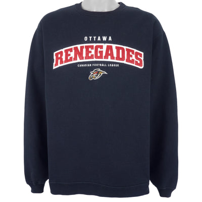CFL (Bulletin) - Ottawa Renegades Crew Neck Sweatshirt 2002 Large
