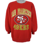 NFL (Russel Athletic) - San Francisco 49ers Crew Neck Sweatshirt 1994 XX-Large Vintage Retro Football