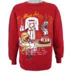 NCAA (Nutmeg) - Florida State Seminoles  Crew Neck Sweatshirt 1990s Large Vintage Retro Football College