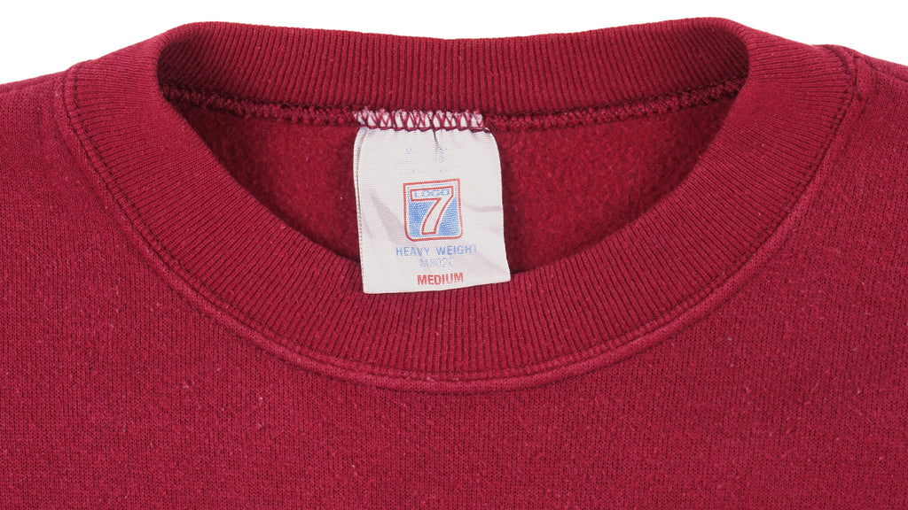 NFL (Logo 7) - Washington Redskins Crew Neck Sweatshirt 1990s Medium Vintage Retro Football