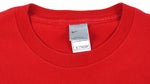 Nike - Red You're Faster Than You Think T-Shirt 1990s X-Large