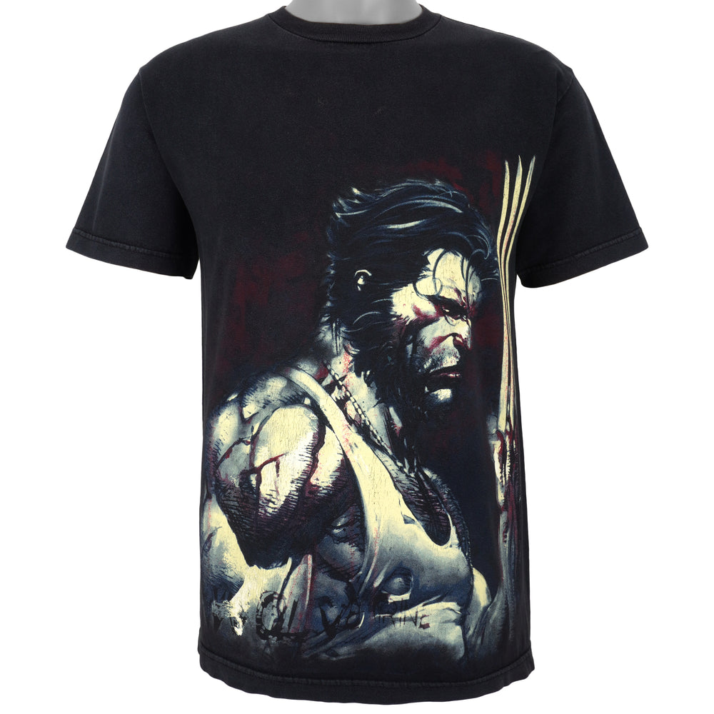 Marvel - Wolverine Spell-Out T-Shirt 1990s Medium Vintage Retro