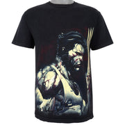 Marvel - Wolverine Spell-Out T-Shirt 1990s Medium Vintage Retro