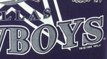 NFL (Logo 7) - Dallas Cowboys Back 2 Back Spell-Out T-Shirt 1994 Large Vintage Retro Football