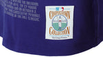 MLB (Team Rated) - New York Yankees Bronx Bombers T-Shirt 1990s Large Vintage Retro