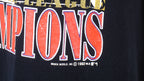 MLB (Belton) - Atlanta Braves Spell-Out T-Shirt 1992 Large Vintage Retro Baseball