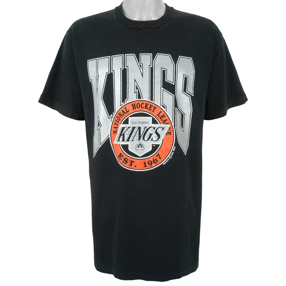 NHL - Los Angeles Kings T-Shirt 1990 X-Large Vintage Retro Hockey