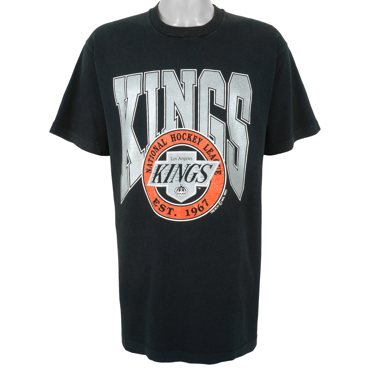 NHL - Los Angeles Kings T-Shirt 1990 X-Large Vintage Retro Hockey