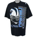 NFL - Carolina Panthers Spell-Out T-Shirt 1990s X-Large Vintage Retro Football