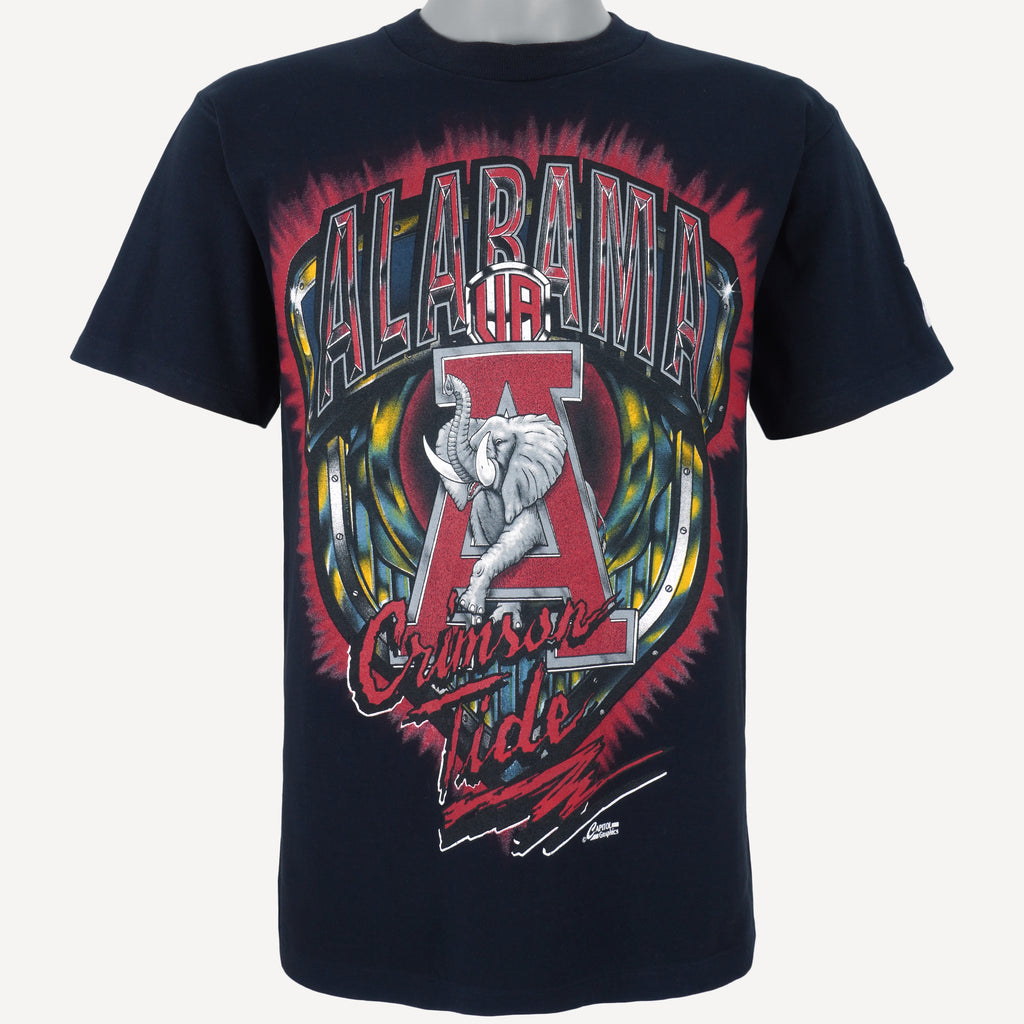 NCAA - Alabama Crimson Tide Spell-Out Deadstock T-Shirt 1990s Medium Vintage Retro Football Collge