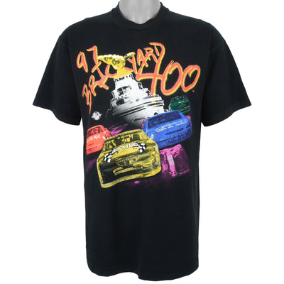NASCAR (Hunter) - Brick Yard 400 Spell-Out T-Shirt 1997 X-Large