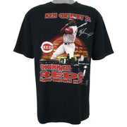 MLB (Dynasty) - Cincinnati Reds, Ken Griffey Jr. T-Shirt 2000 Large Vintage Retro Baseball