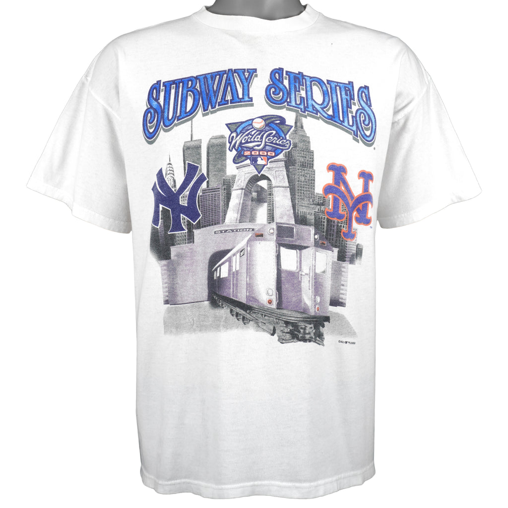MLB - New York Yankees, Subway Series Deadstock T-Shirt 2000 X-Large Vintage Retro Baseball