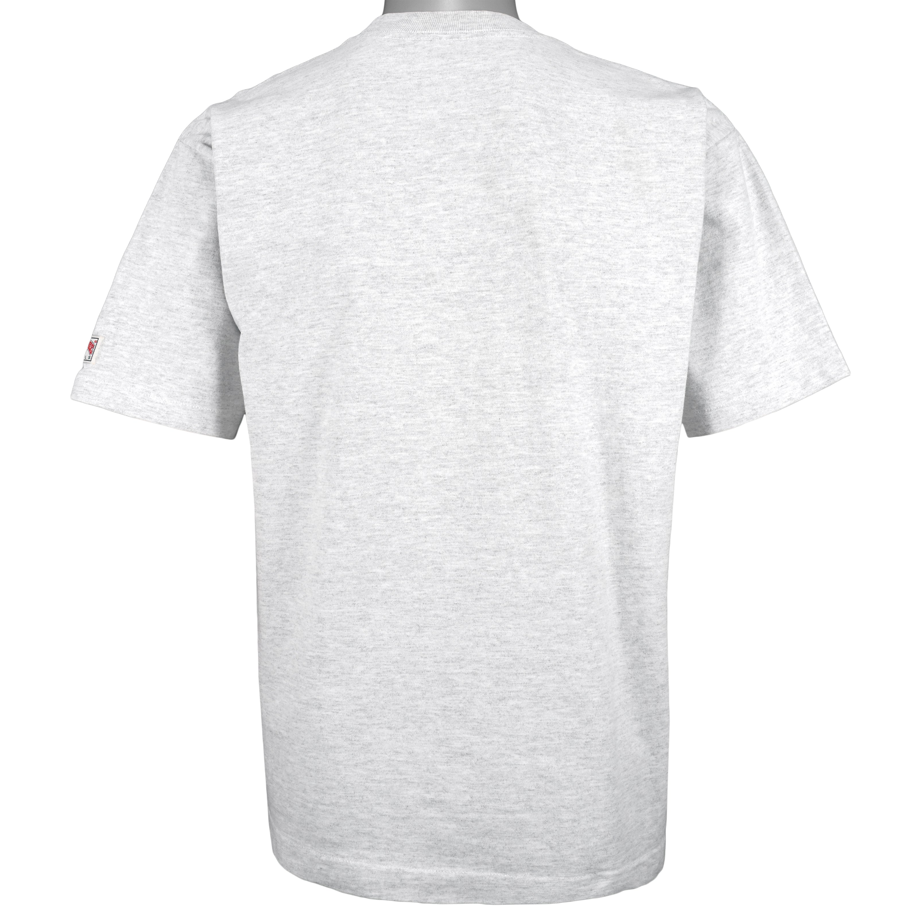 NCAA (Nutmeg) - Georgia Bulldogs Spell-Out T-Shirt 1990s Large Vintage Retro Football College