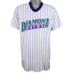 MLB (Russell Athletic) - Arizona Diamondbacks Spell-Out T-Shirt 1997 X-Large Vintage Retro Baseball