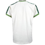 Adidas - White Spell-Out T-Shirt 1990s Medium Vintage Retro